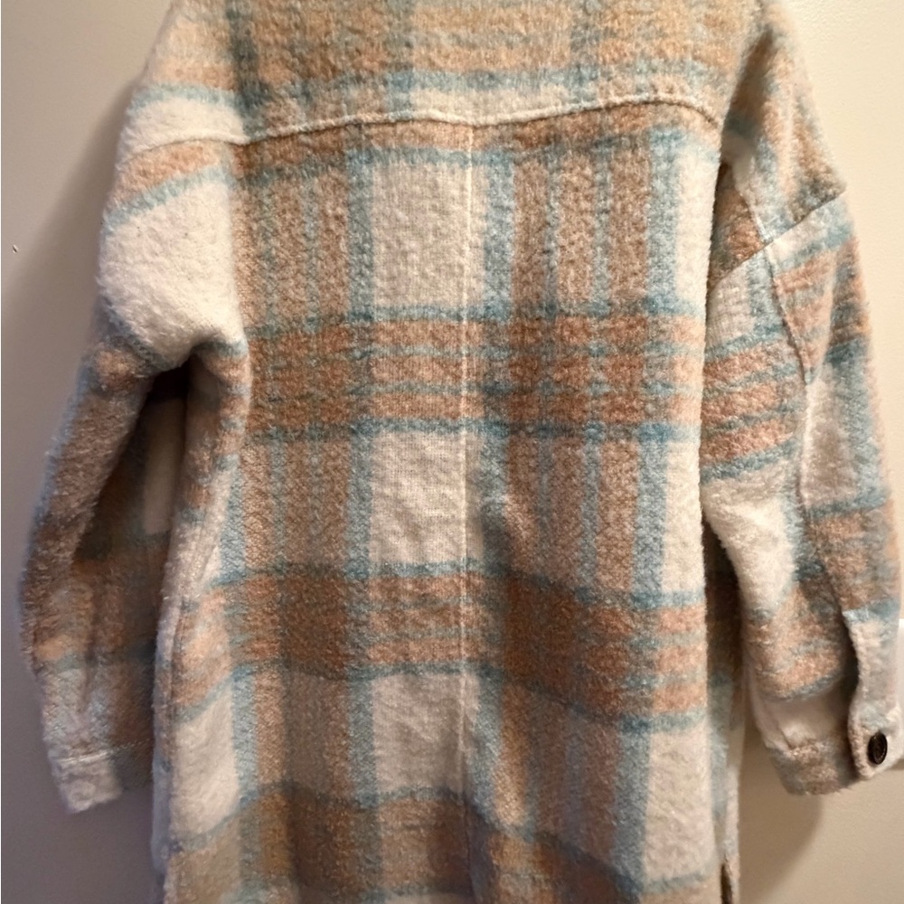 Plaid Button-Up Jacket - Picture 5 of 5